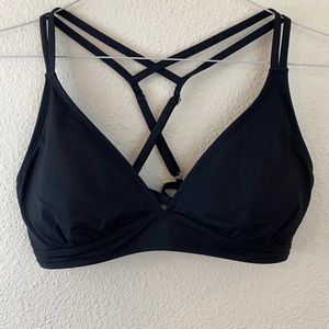 Athleta Strappy Halter Bikini Swim Top